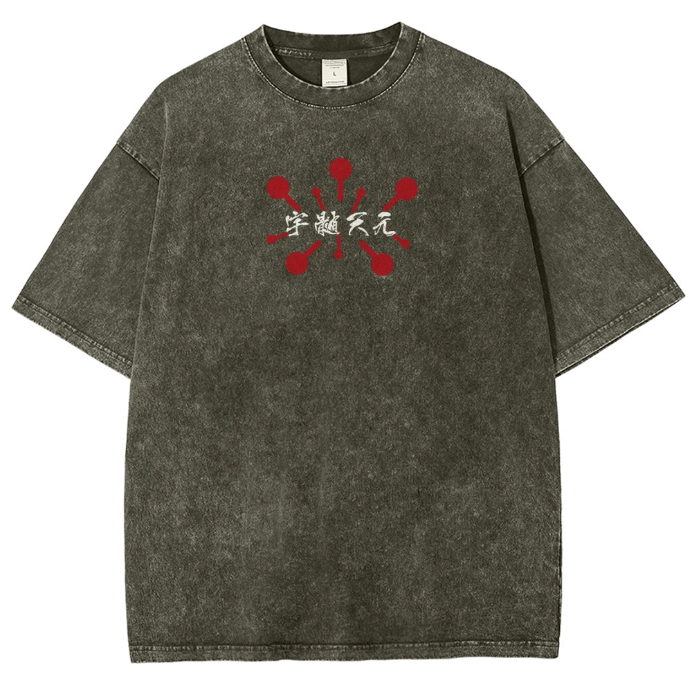 Demon Slayer Unisex Fit Washed T-Shirt 2510002572