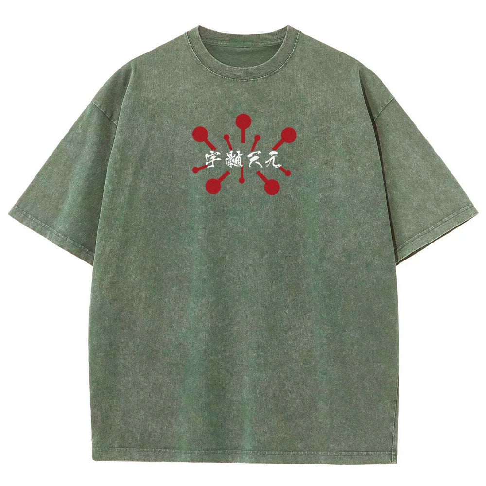 Demon Slayer Unisex Fit Washed T-Shirt 2510002572