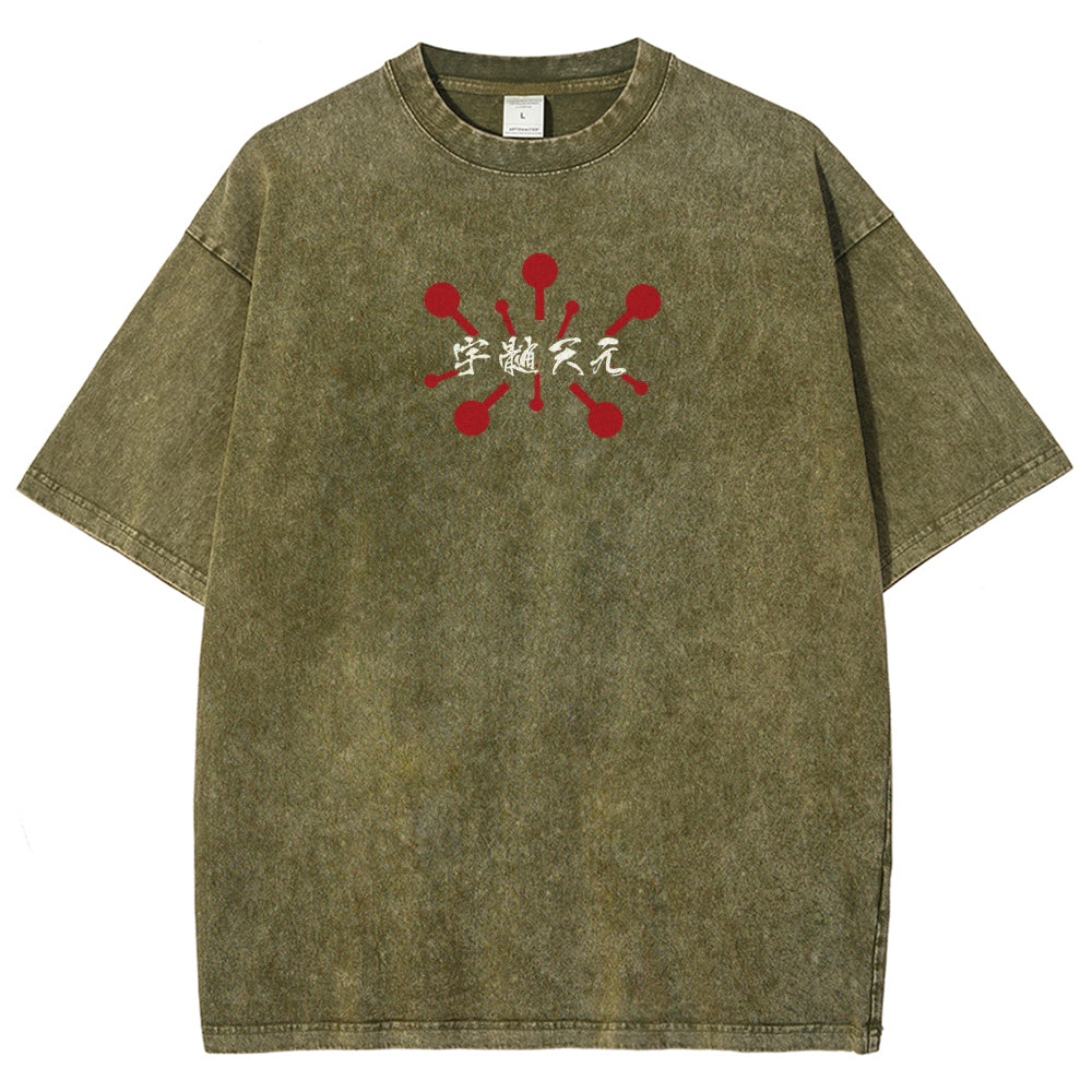 Demon Slayer Unisex Fit Washed T-Shirt 2510002572