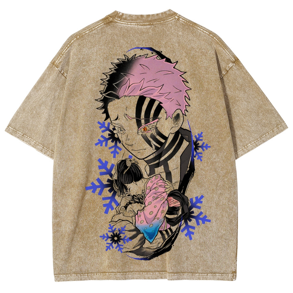 Demon Slayer Unisex Fit Washed T-Shirt 2511024459