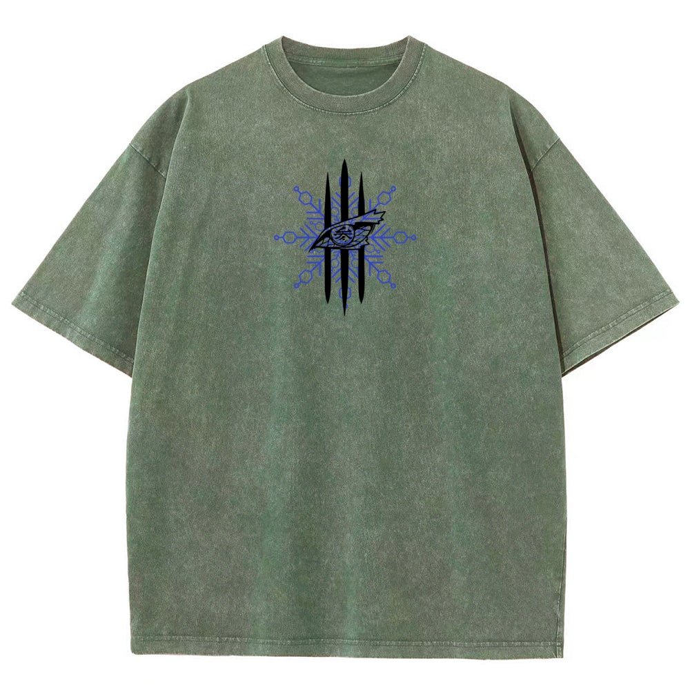 Demon Slayer Unisex Fit Washed T-Shirt 2511024459