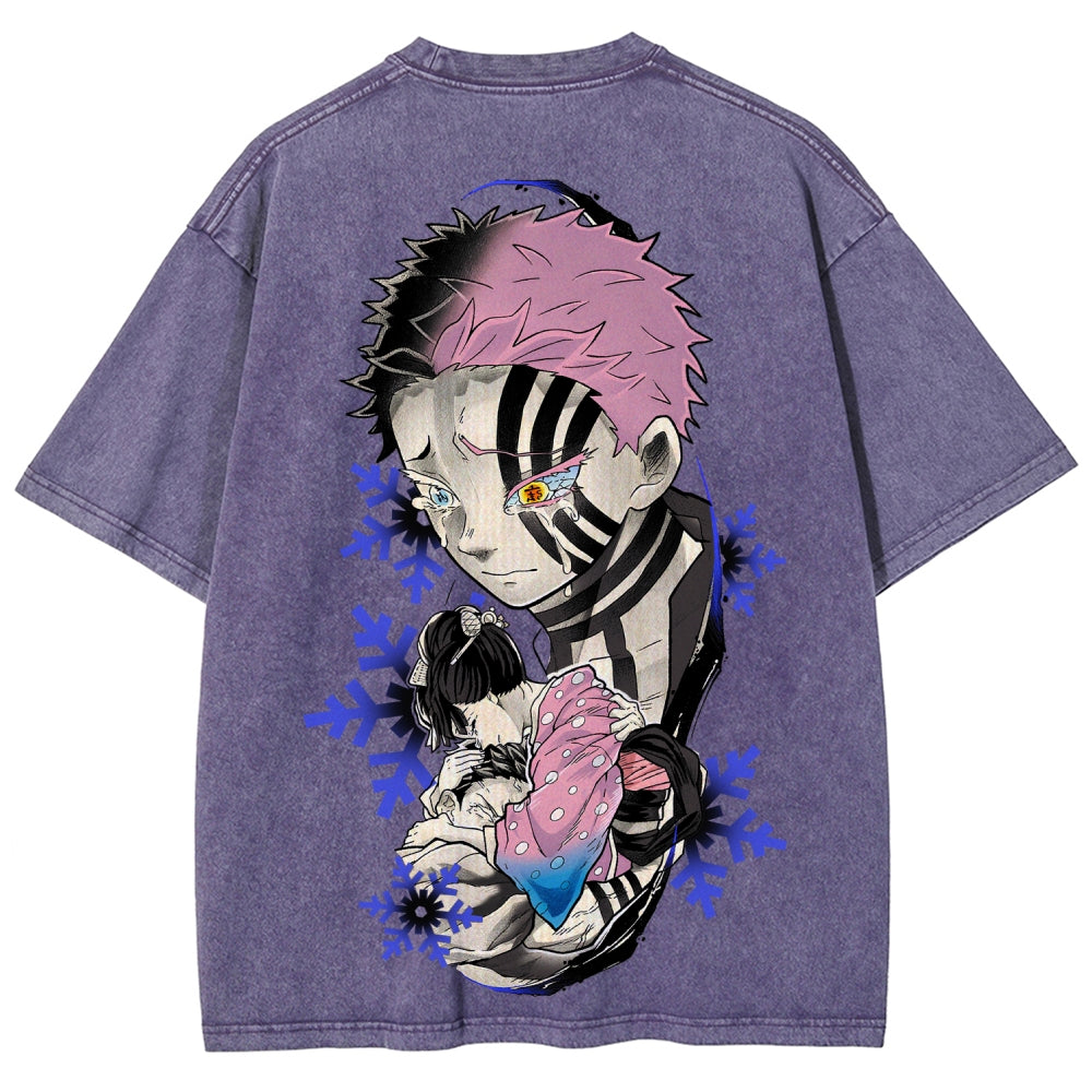 Demon Slayer Unisex Fit Washed T-Shirt 2511024459