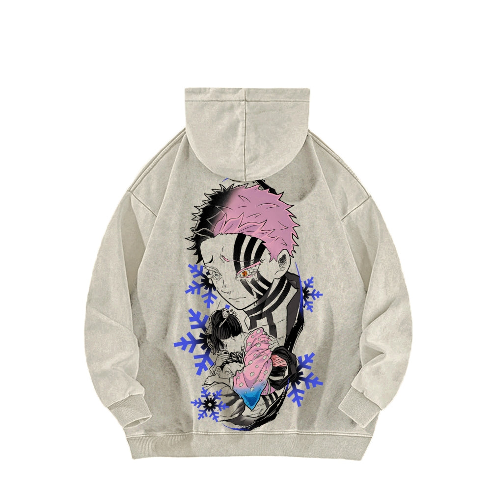 Demon Slayer Unisex Washed Hoodie 2511024501