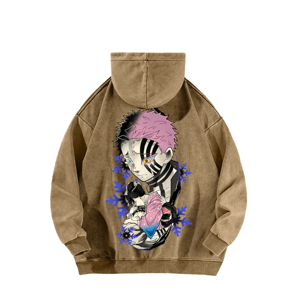 Demon Slayer Unisex Washed Hoodie 2511024501