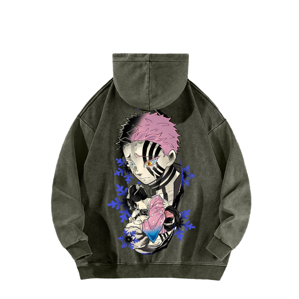 Demon Slayer Unisex Washed Hoodie 2511024501