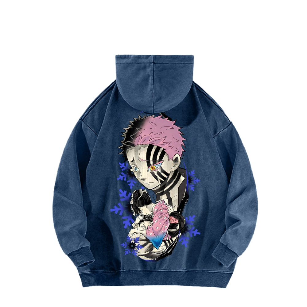 Demon Slayer Unisex Washed Hoodie 2511024501